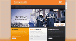 Desktop Screenshot of estoypreparado.gba.gov.ar