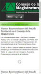Mobile Screenshot of cmagistratura.gba.gob.ar